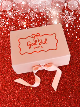 Presentbox Juldesign, flera färger