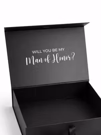 Presentbox Man of Honor Proposal