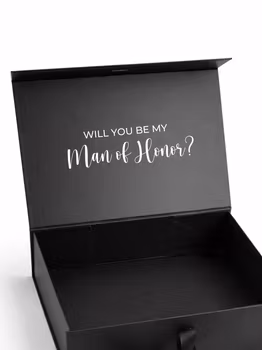 Presentbox Man of Honor Proposal
