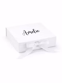 Personlig Presentbox SMALL, Vit