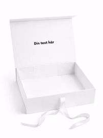 Personlig Presentbox LARGE, Vit