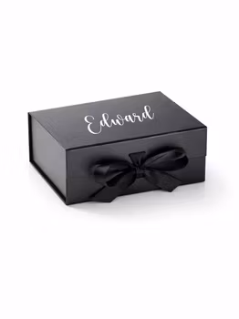 Personlig Presentbox SMALL, Svart