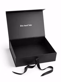 Personlig Presentbox LARGE, Svart