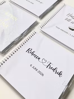 Gästbok Bröllop, Modern