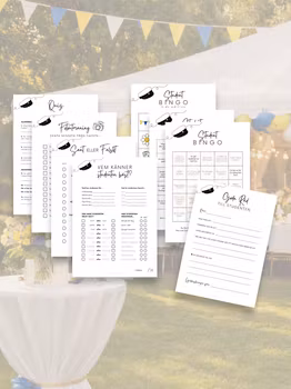 Studentlekar - färdigt kit till festen