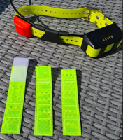 Reflexflärpar till GPS-halsband.