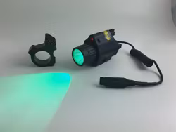 Vapenlampa med röd laser perfekt för eftersök.