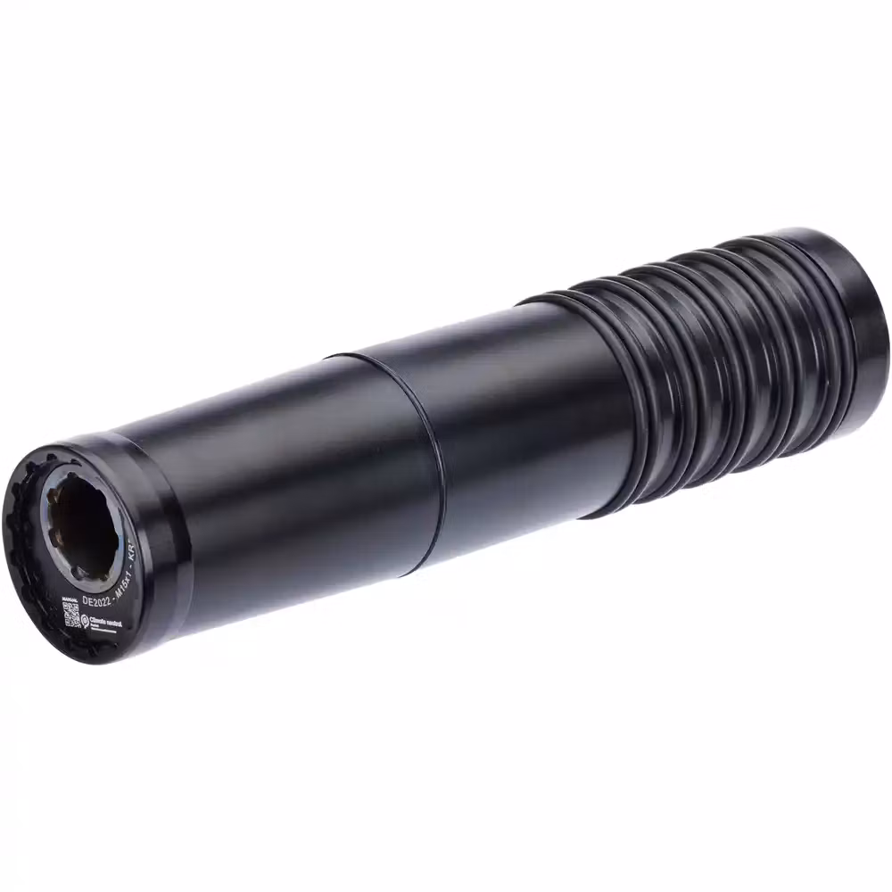 Krontec ljuddämpare. Lågprofil! Svart färg.