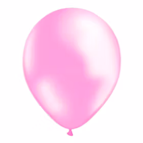 Ballonger Ljusrosa Metallic