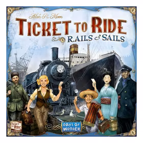TICKET TO RIDE: RAILS & SAILS (ENG.)