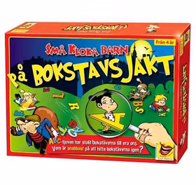 SMÅ KLOKA BARN PÅ BOKSTAVSJAKT