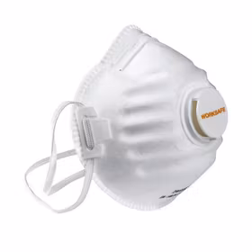 Munskydd filtrerande med ventil Worksafe FFP2 5-pack