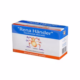 Desinficerande våtservetter Gunry 20-pack