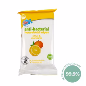 Antibakteriell Rengöringsservetter Citrus & Mandarin 40-pack