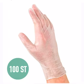 Vinylhandskar 100-pack (M)