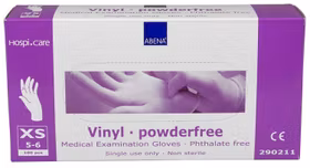 Abena Excellent Vinylhandskar Vit XS 100st