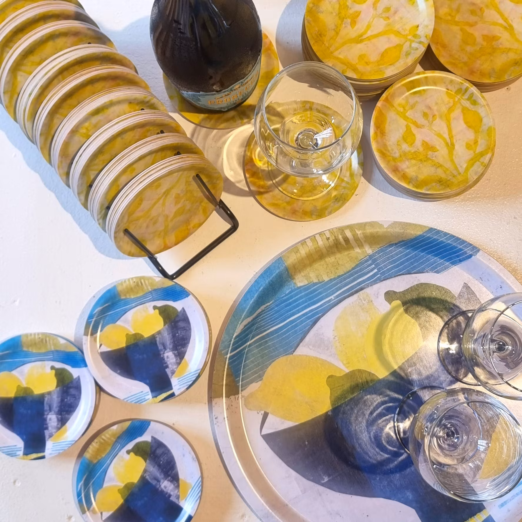 Underlägg Citroner 4 st