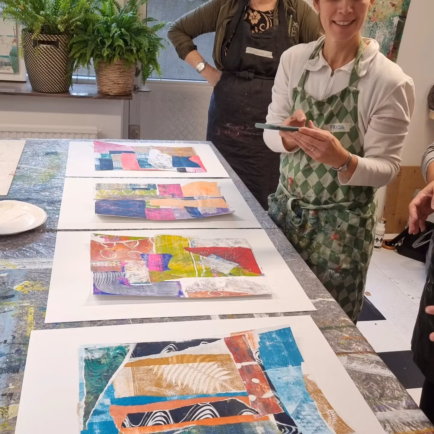 Collage & Vernissage - från idé till handling