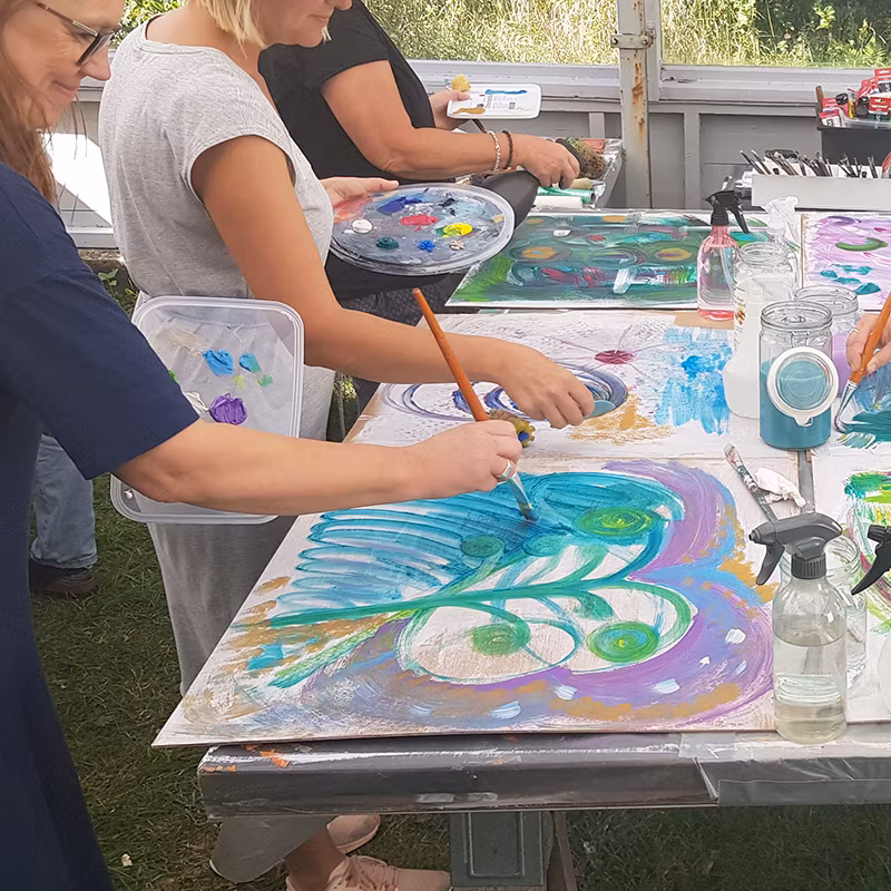 ArtCamp á la Skaparbubblan 2.0