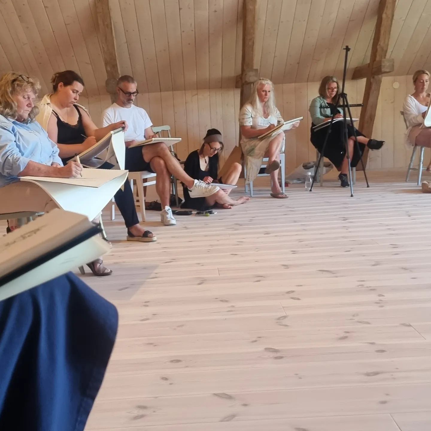 Kroki Självstudier 3 juli - Sofiero Gård