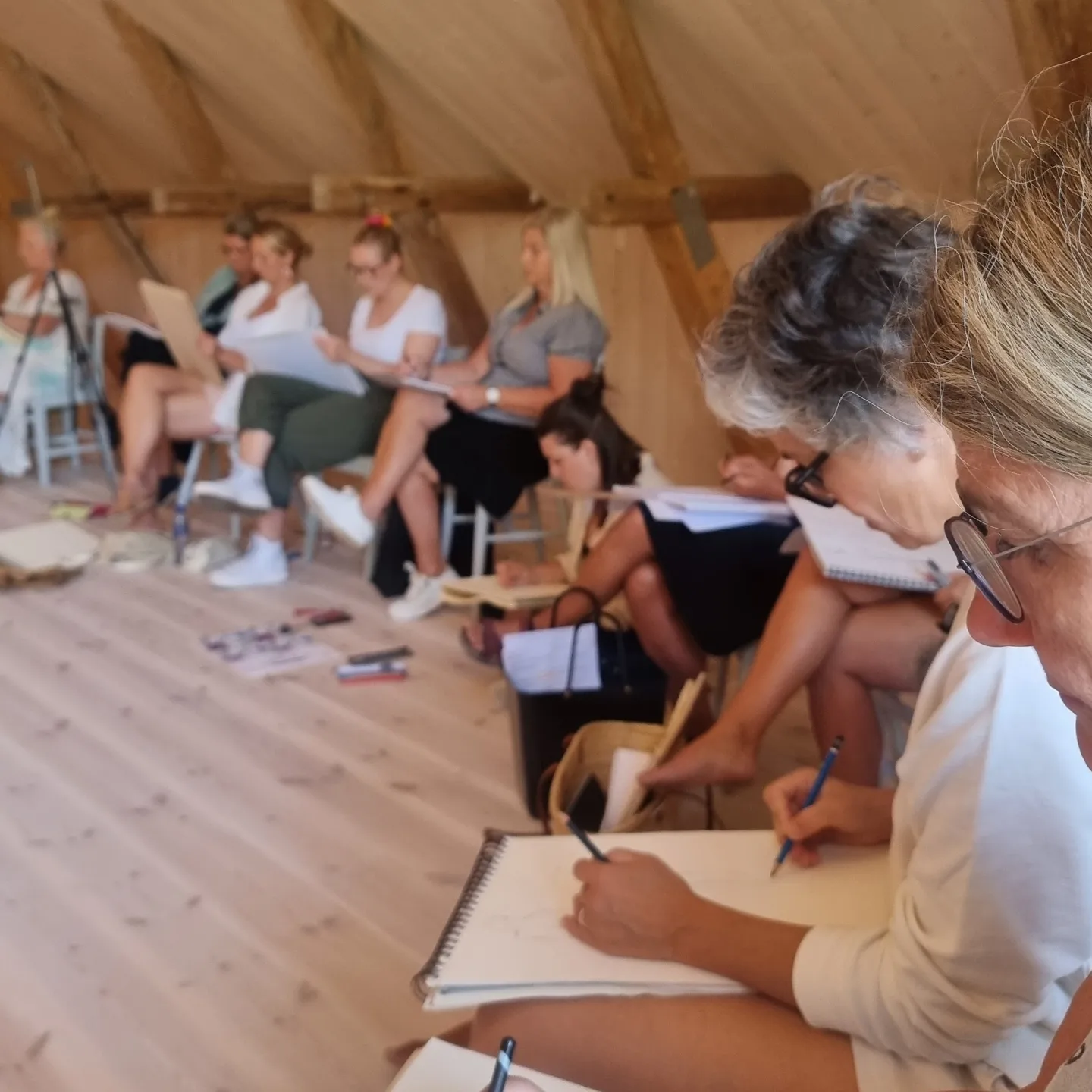 Kroki Självstudier 3 juli - Sofiero Gård