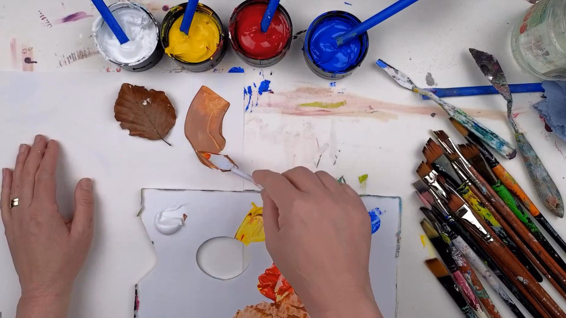 Pricka rätt färgblandning - 5 juli