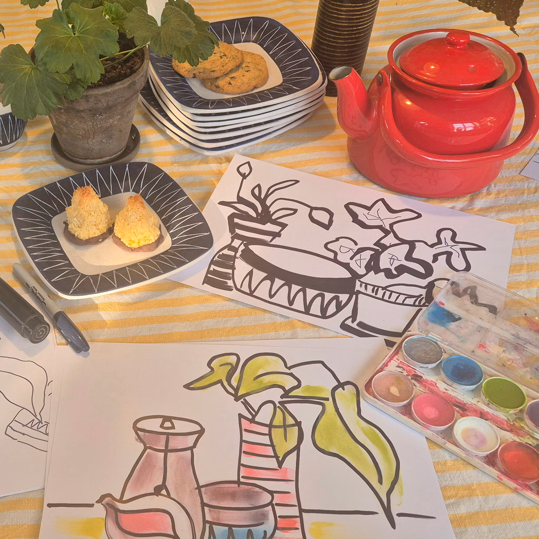 Kroki vid Dukat Bord - Hos skaparbubblan