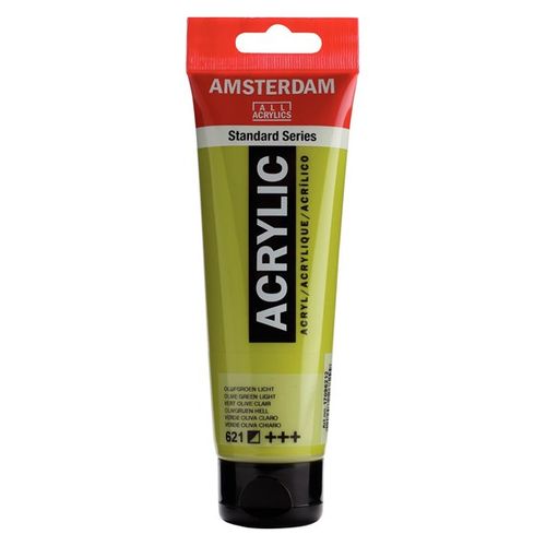 Olive Green Light 621 - Amsterdam Akrylfärg 120 ml