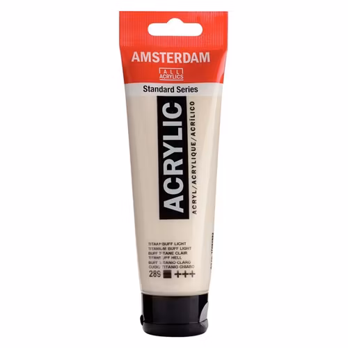 Titanium Buff Light 289 - Amsterdam Akrylfärg 120 ml
