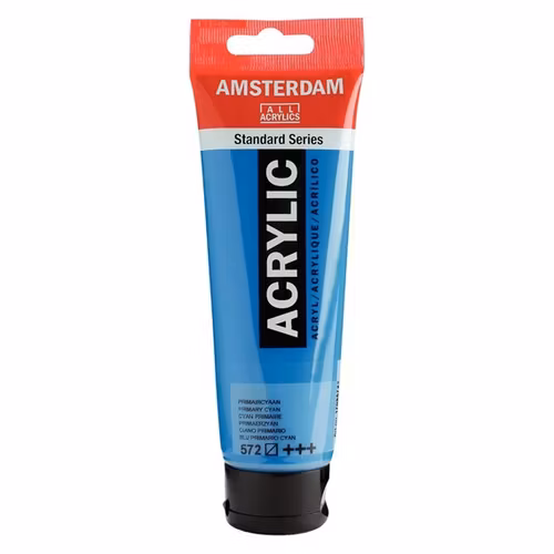 Primary Cyan 572 - Amsterdam Akrylfärg 120 ml