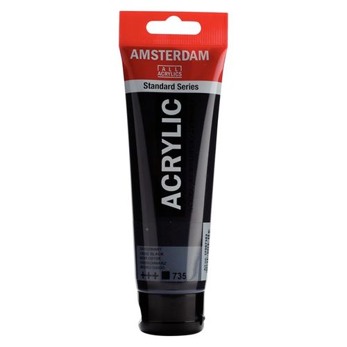 Oxide Black 735 - Amsterdam Akrylfärg 120 ml