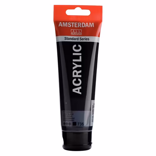 Oxide Black 735 - Amsterdam Akrylfärg 120 ml