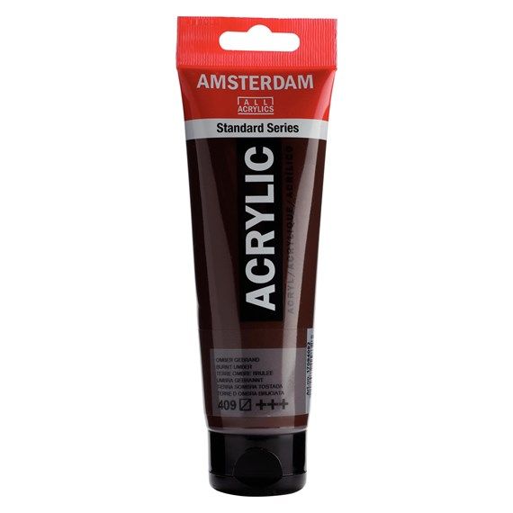Burnt umber 409 - Amsterdam Akrylfärg 120 ml