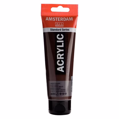 Burnt umber 409 - Amsterdam Akrylfärg 120 ml