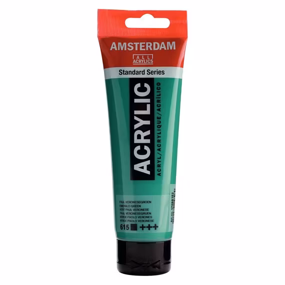 Emerald green 615 - Amsterdam Akrylfärg 120 ml