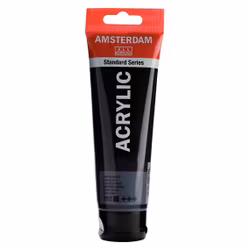 Lamp black 702 - Amsterdam Akrylfärg 120 ml