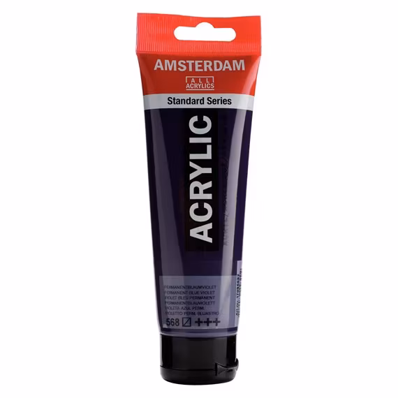 Permanent blue violet 568 - Amsterdam Akrylfärg 120 ml
