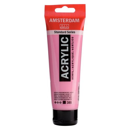 Quinacridone rose light 385 - Amsterdam Akrylfärg 120 ml