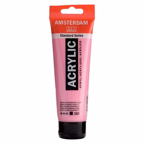 Quinacridone rose light 385 - Amsterdam Akrylfärg 120 ml