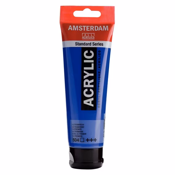 Ultramarine 504 - Amsterdam Akrylfärg 120 ml