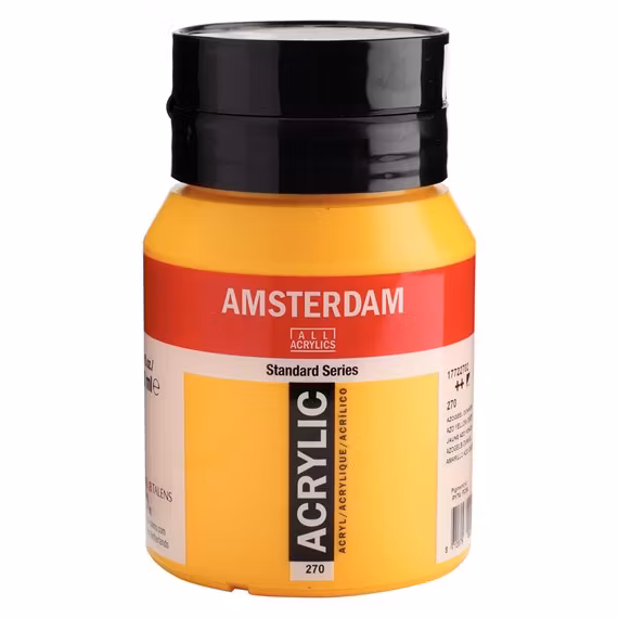 Azo yellow deep 270 - Amsterdam Akrylfärg 500 ml