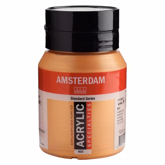 Deep Gold 803 - Amsterdam Akrylfärg 500 ml