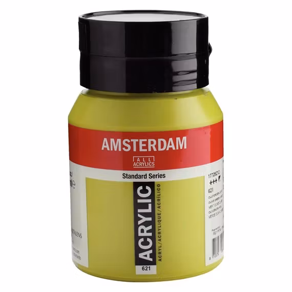 Olive green light 621 - Amsterdam Akrylfärg 500 ml