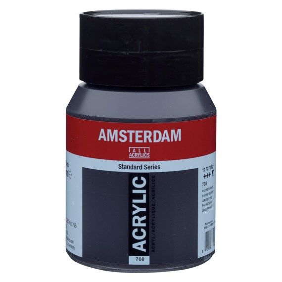 Payne's grey 708 - Amsterdam Akrylfärg 500 ml