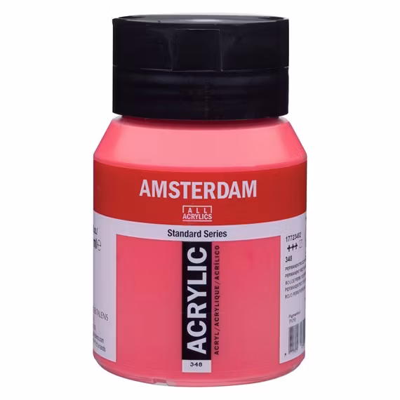 Permanent red purple 348 - Amsterdam Akrylfärg 500 ml