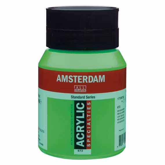 Reflex green 672 - Amsterdam Akrylfärg 500 ml