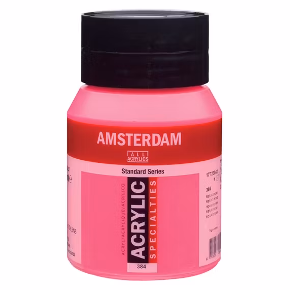 Reflex rose 384 - Amsterdam Akrylfärg 500 ml