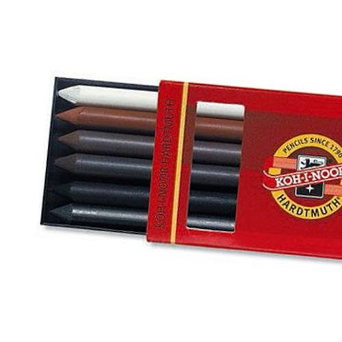 Teckningstift, 6 st