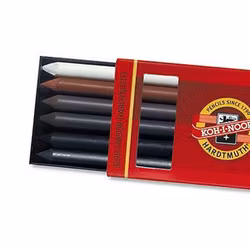 Teckningstift, 6 st