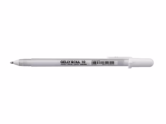 Gelpenna vit 1 st, 0,5 mm